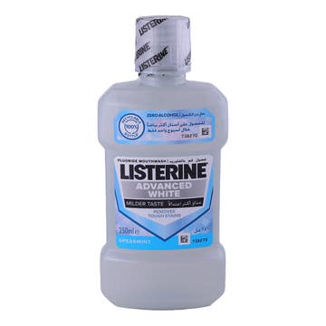 Listerine Advanced White Spearmint Mouthwash 250ml 