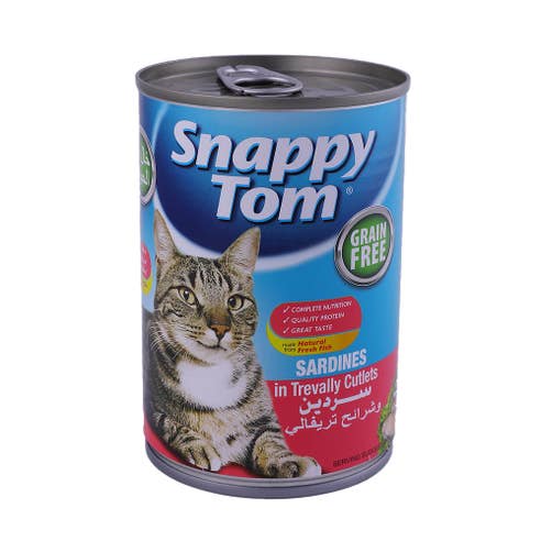 Snappy Tom Sardines In Trevally Cutlets 400g 
