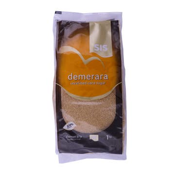 Sis Demerara Unrefined Cane Sugar 1Kg 