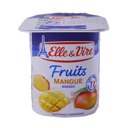 Elle & Vire Mango Fruit Dessert 125g 