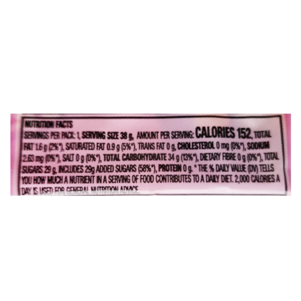 Skittles Desserts Candy 38g back image