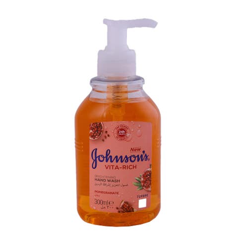 Johnson's Vita Rich Brightening Pomegranate Hand Wash 300ml 
