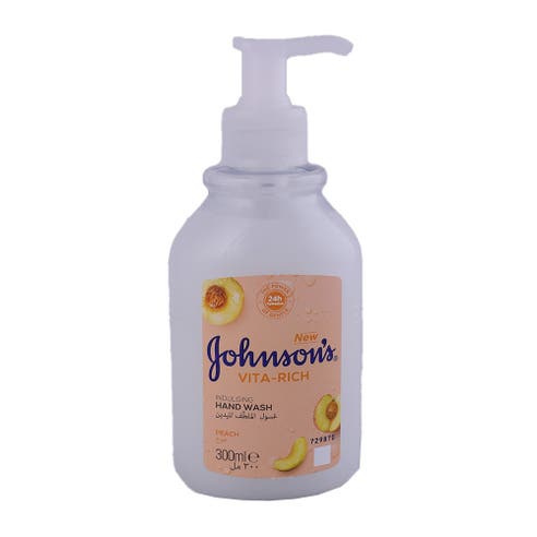 Johnson's Vita Rich Indulging Peach Hand Wash 300ml 