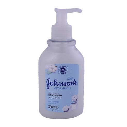 Johnson's Vita Rich Moisturizing Cotton Milk Hand Wash 300ml 