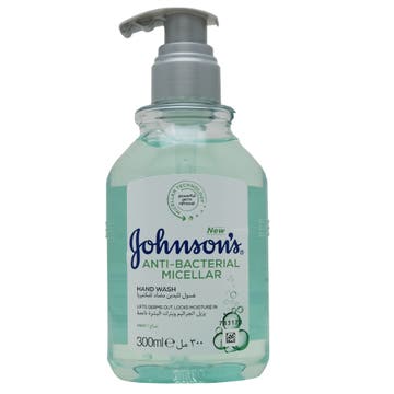 Johnson's Anti Bacterial Micellar Mint Hand Wash 300ml 