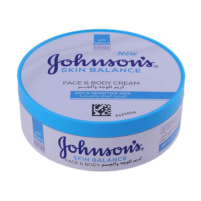 Johnson's Skin Balance Face & Body Cream 200ml