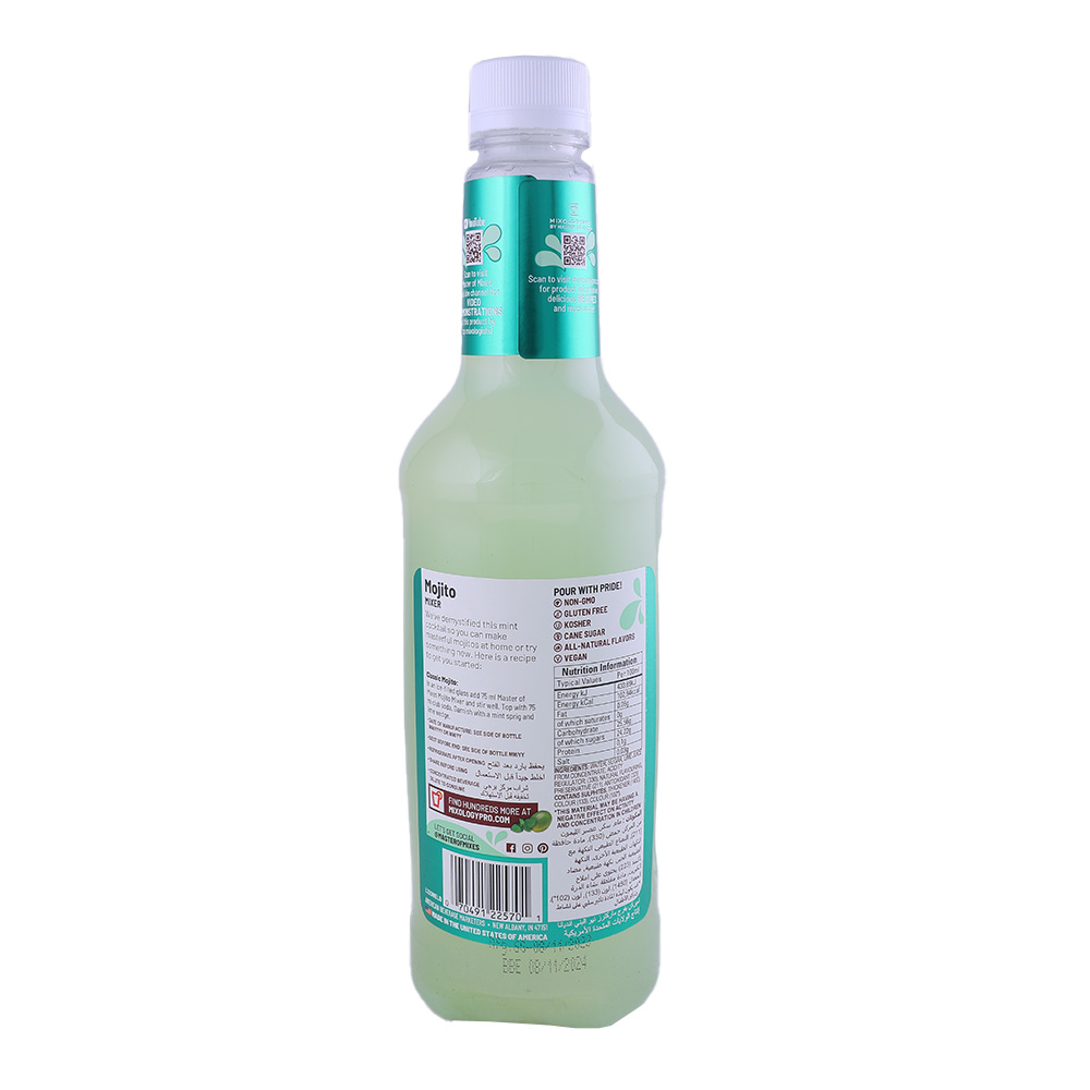Master Of Mixes Mojito Cocktail Mixer 1L back image