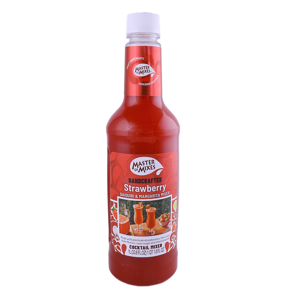 Master Of Mixes Strawberry Cocktail Mixer 1L