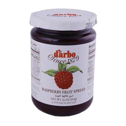 D'arbo Raspberry Fruit Spread 454g 