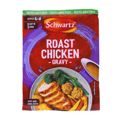 Schwartz Roast Chicken Gravy Sachet 26g 