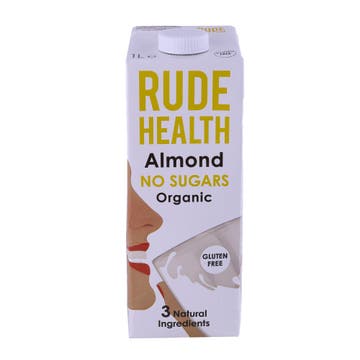 Rude Health Organic No Sugars Almond Drink 1L 