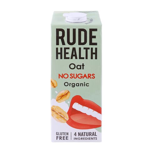 Rude Health Organic No Sugars Oat Drink 1L 