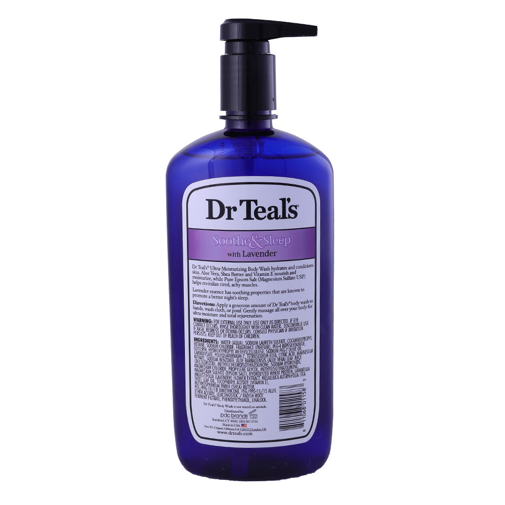 Dr Teal's Soothe & Sleep With Lavender Body Wash 710ml back image