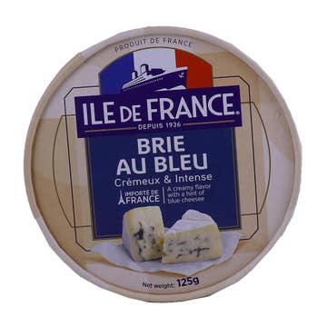 Ile De France Brie Au Bleu 125g 