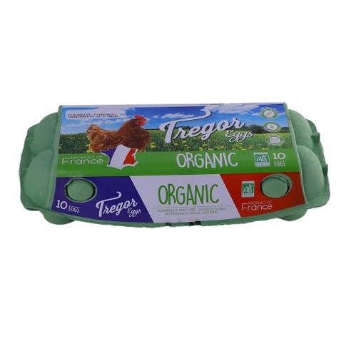Tregor Organic Eggs [10 Pieces] 