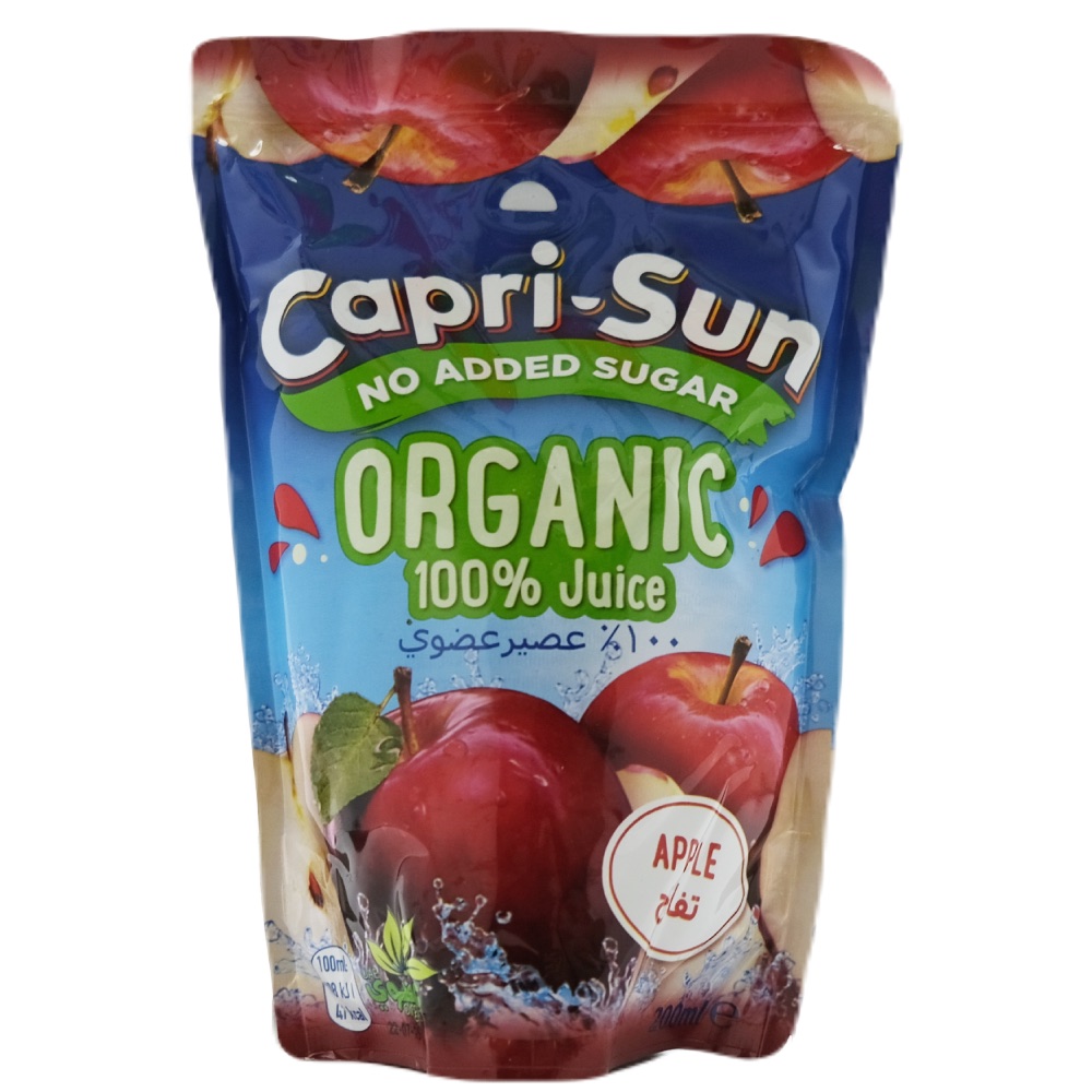 Capri Sun Organic Apple Juice 200ml