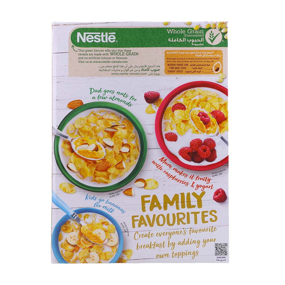 Nestle Gold Corn Flakes Cereal 1Kg back image