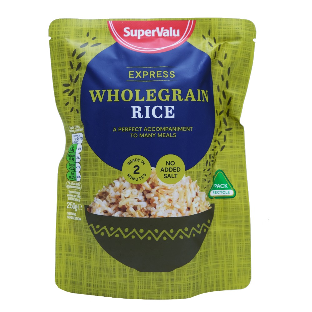 Supervalu Express Wholegrain Rice 250g 