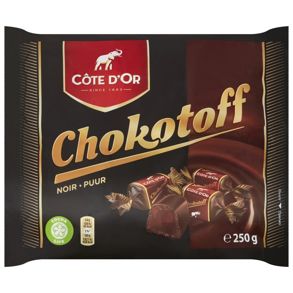 Cote Dor Chokotoff Pure Chocolate 250g