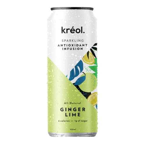 Kreol Antioxidant Infusion Ginger Lime Drink 330ml 