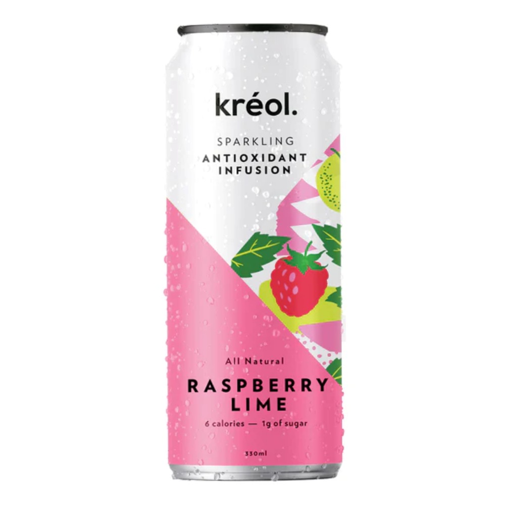 Kreol Antioxidant Infusion Raspberry Lime Drink 330ml