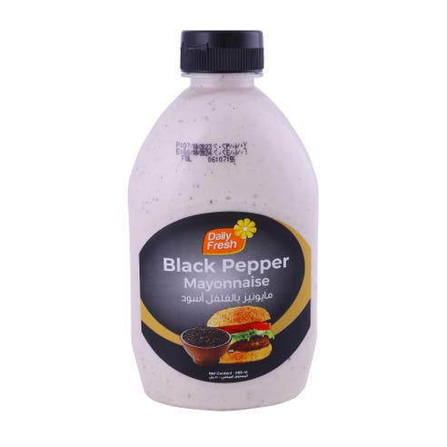 Daily Fresh Black Pepper Mayonnaise 500ml 