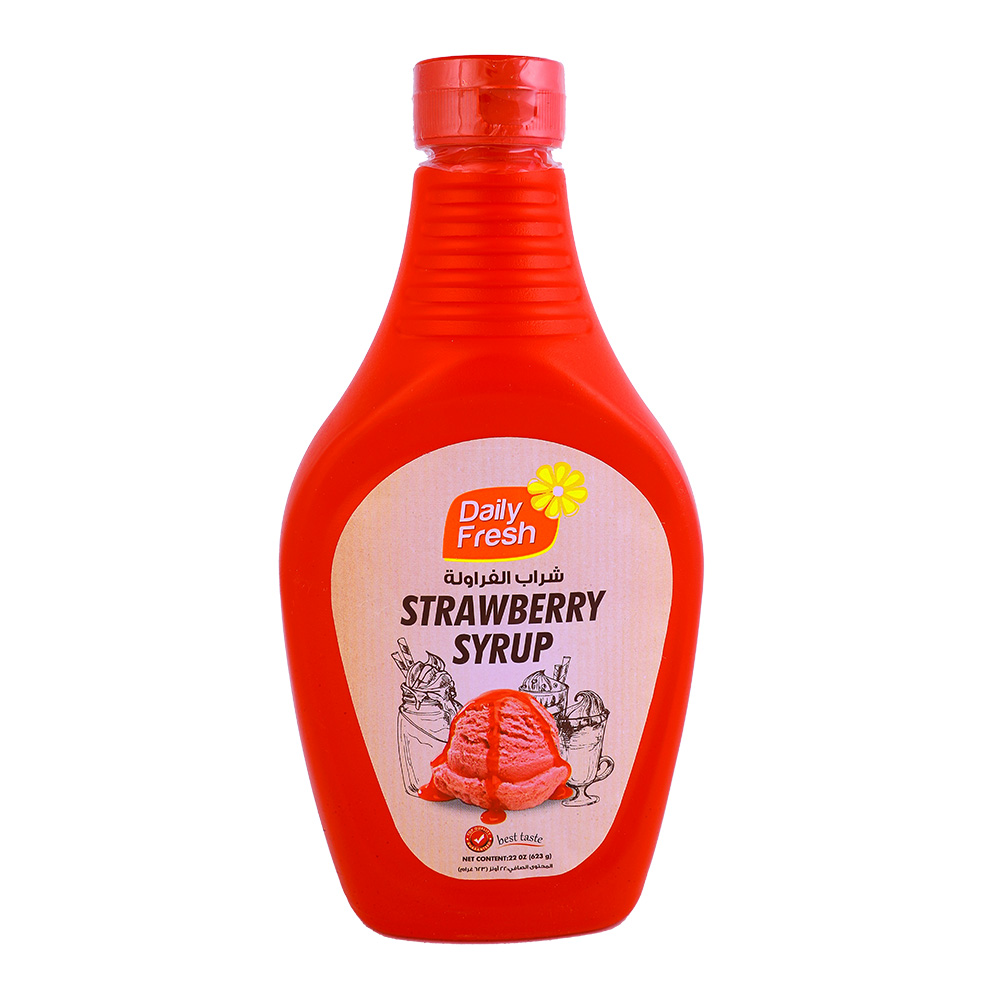 Daily Fresh Strawberry Syrup 624g
