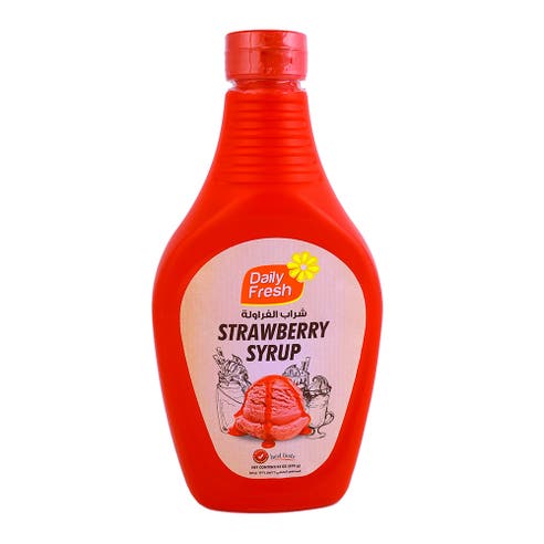 Daily Fresh Strawberry Syrup 624g 