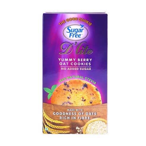 Sugar Free Dlite Yummy Berry Oat Cookies 150g 