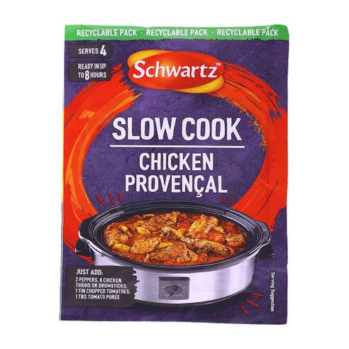 Schwartz Slow Cook Chicken Provencal Sachet 35g 