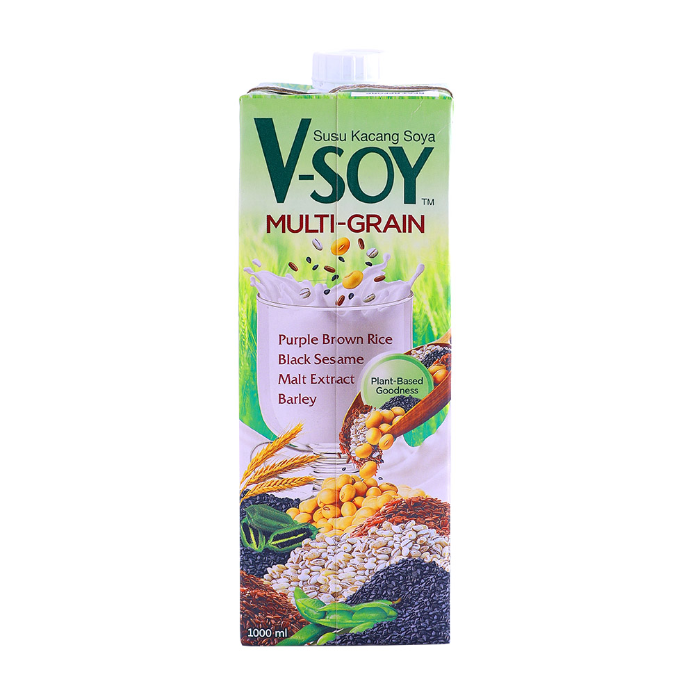 V-Soy Multi Grain Soya Milk 1L