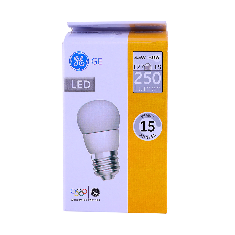 GE LED Spherical Bulb [4.5W E27 827]