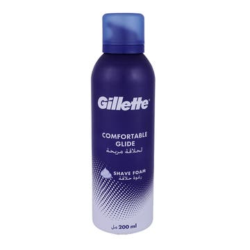 Gillette Comfortable Glide Shaving Foam 200ml