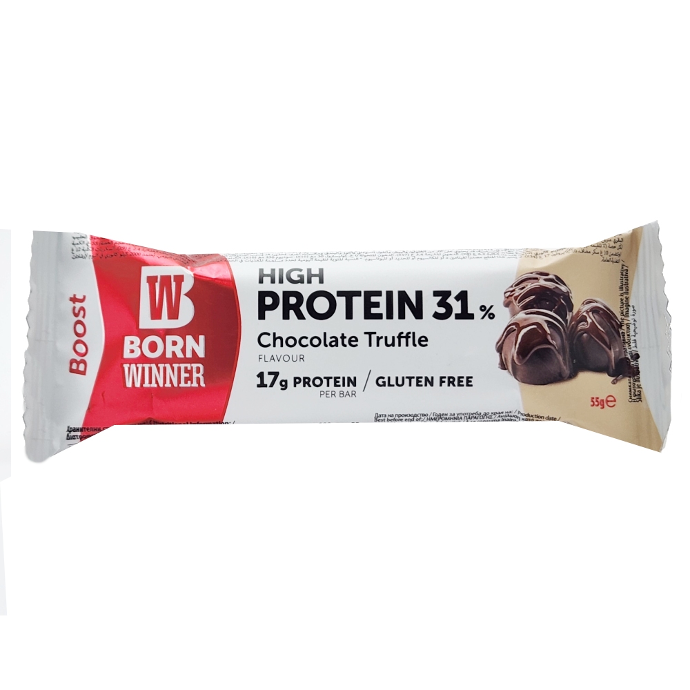 Born Winner High Protein Chocolate Truffle Bar 55g