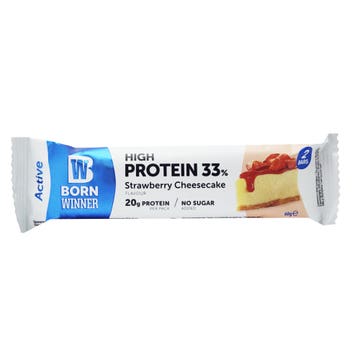 Born Winner High Protein Strawberry Cheesecake Bar 60g 