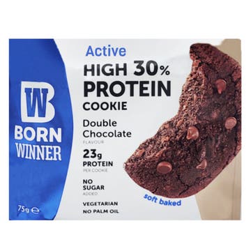 Born Winner Active High Protein Double Chocolate Cookie 75g 