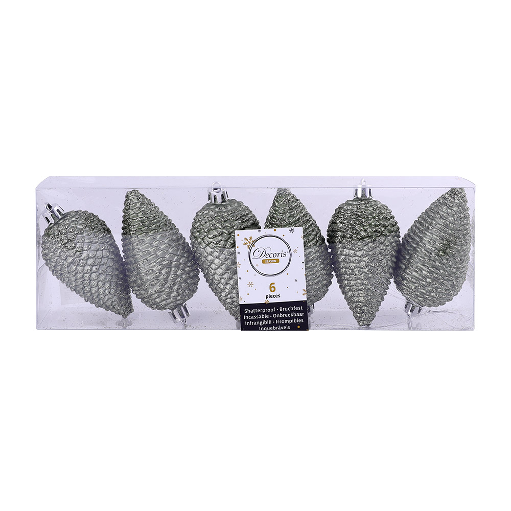 Fashion Colour Shatterproof Pinecone Decoration