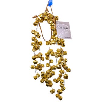 Fizzco Jingle Bell Garland 120cm 