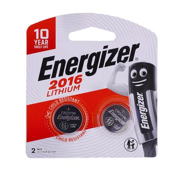 Energizer 2016 3V Lithium Coin Battery 