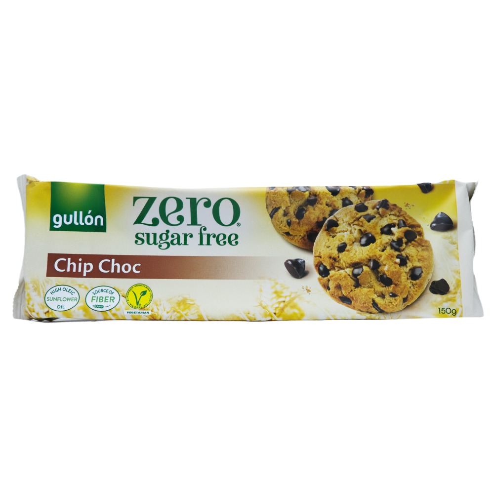 Gullon Zeero Sugar Chip Chocolate 150g