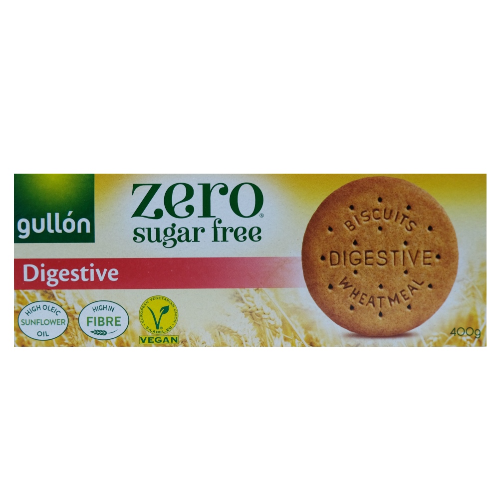 Gullon Zero Sugar Free Digestive Original 400g