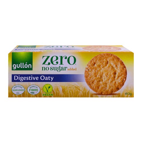 Gullon Zero Sugar Digestive Oaty 410g 