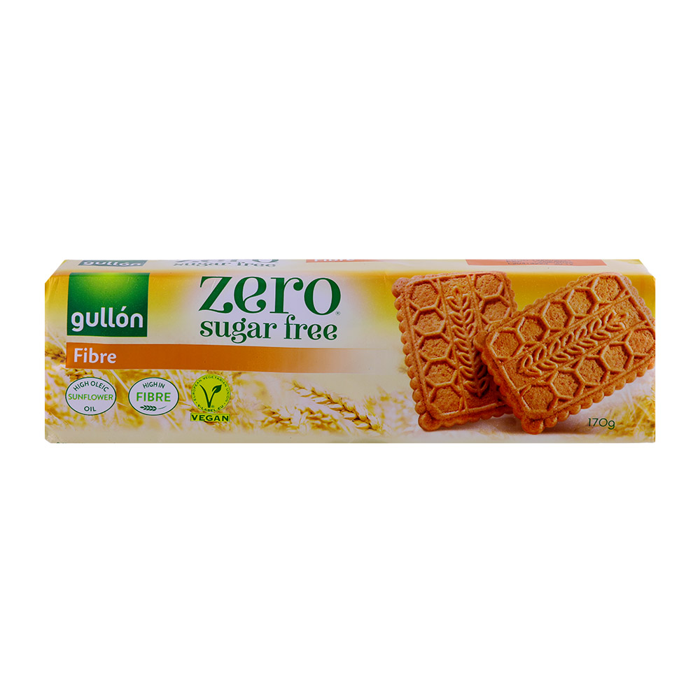 Gullon Zero Sugar Fibre Biscuit 170g