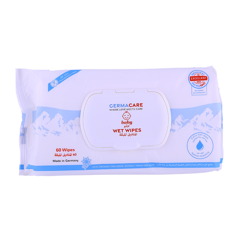 Germacare Baby Wet Wipes [60 Sheets]