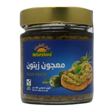 Natureland Green Olive Paste 180g 