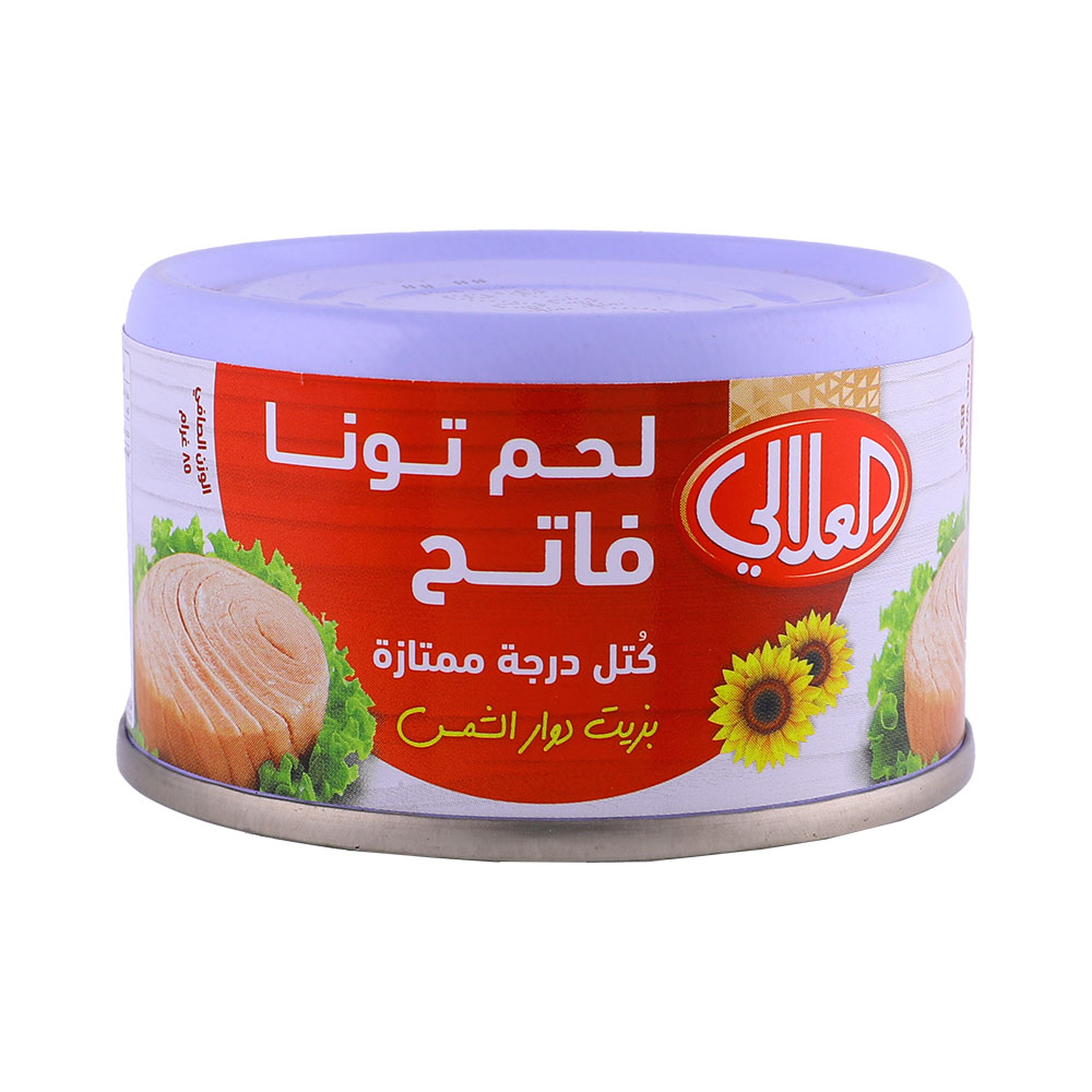 Al Alali Skip Jack Tuna In Sunflower Oil 85g back image
