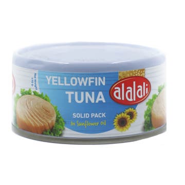 Alalali Yellow Fin Tuna Sunflower Oil 170g 