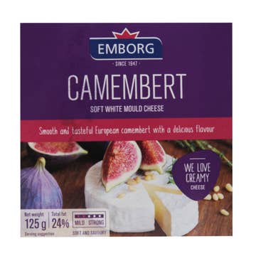 Emborg Camembert Mould Cheese 125g 