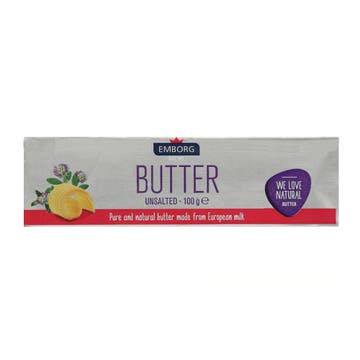 Emborg Unsalted Butter 100g 