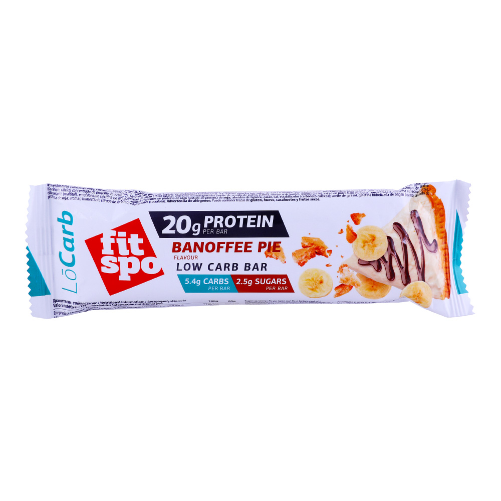 Fitspo Low Carb Banoffee Pie Protein Bar 60g